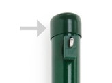 Capuchon pour poteau rond D48 mm  Vert