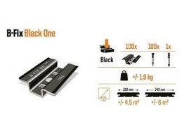 Systeme B-Fix Black One Noir  100 pces