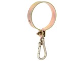 Collier pour balancoIre  bois ronds    mousqueton  D12cm  Bichromate