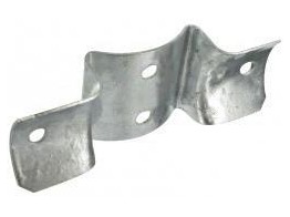 Connecteur pour bois rond D80x120 mm