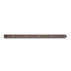 Duravis Paumelle de volet forme droite 800 mm O 16mm Brun Rouille