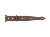 Duravis Penture anglaise 202x48x2 5mm Brun Rouille