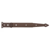 Duravis Penture anglaise 302x48x3 2mm Brun Rouille