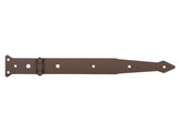 Duravis Penture anglaise 302x48x3 2mm Brun Rouille
