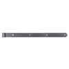 Duravis Penture Paumelle de volet forme droite 600mm O 1 mm Noir Diamant