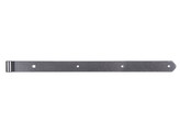 Duravis Penture Paumelle de volet forme droite 600mm O 1 mm Noir Diamant