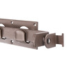 Duravis Verrou pour portail double 423x70x58mm Brun Rouille
