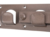 Duravis Verrou pour portail double 423x70x58mm Brun Rouille