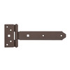 Duravis Penture droite 192x45x2mm Brun Rouille