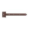 Duravis Penture droite 391x103x4mm Brun Rouille