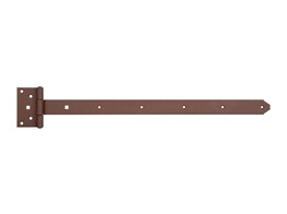 Duravis Penture droite 591x103x4mm Brun Rouille