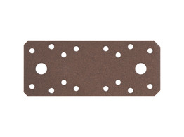 Duravis Raccord plat 133x55x2 5 mm Brun Rouille
