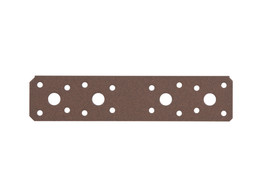 Duravis Raccord plat 180x40x3mm Brun Rouille