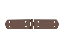 Duravis Charniere pour caisse 195x35x2mm Brun Rouille