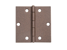 Duravis Charniere carree 60x60mm Brun Rouille