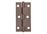 Duravis Charniere etroite 80x40mm Brun Rouille