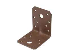 Duravis Equerre renforcee 70x70x55mm Brun Rouille