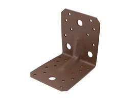 Duravis Equerre renforcee 105x105x90mm Brun Rouille