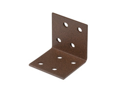 Duravis Equerre d  angle 40x40x40mm Brun Rouille