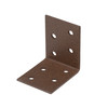 Duravis Equerre d angle 50x50x40mm Brun Rouille