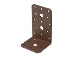Duravis Equerre d angle 100x100x60mm Brun Rouille