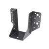 Duravis Sabot de solive type A 138x100x70mm Noir Diamant