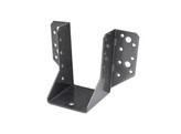 Duravis Sabot de solive type A 138x100x70mm Noir Diamant