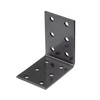 Duravis Equerre multi-trous 60x60x40mm Noir Diamant
