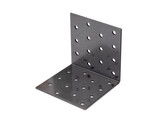 Duravis Equerre multi-trous 80x80x80mm Noir Diamant