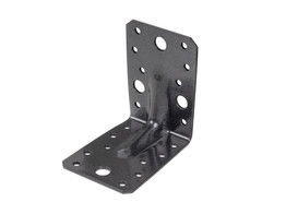 Duravis Equerre renforcee 90x90x65mm Noir Diamant