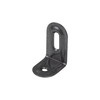 Duravis Equerre de reglage gaufre 28x40x22mm Noir Diamant