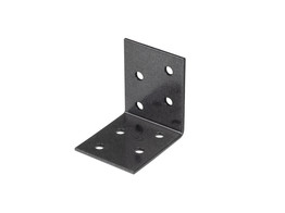 Duravis Equerre Raccord d angle 50x50x40mm Noir Diamant