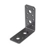 Duravis Equerre Raccord d angle 90x90x40mm Noir Diamant