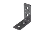 Duravis Equerre Raccord d angle 90x90x40mm Noir Diamant