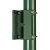 Gache polyamide LOCINOX pour portillon de jardin  vert 6005  Pour profils carres de 40 mm ou plus