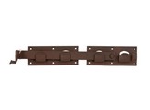 Duravis Verrou pour portail double 423x70x58mm Brun Rouille