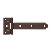 Duravis Penture droite 192x45x2mm Brun Rouille