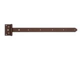 Duravis Penture droite 591x103x4mm Brun Rouille