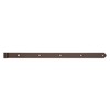 Duravis Paumelle de volet forme droite 800 mm O 16mm Brun Rouille