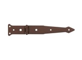 Duravis Penture anglaise 202x48x2 5mm Brun Rouille