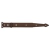 Duravis Penture anglaise 302x48x3 2mm Brun Rouille