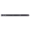 Duravis Penture Paumelle de volet forme droite 600mm O 1 mm Noir Diamant