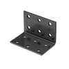 Duravis Equerre multi-trous 40x40x60mm Noir Diamant