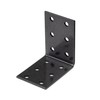 Duravis Equerre multi-trous 60x60x40mm Noir Diamant