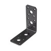 Duravis Equerre Raccord d angle 90x90x40mm Noir Diamant