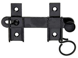 Verrou volet fleau CATA noir 120 x 65 mm