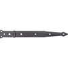 Duravis Penture anglaise 302x48x3 2mm Noir Diamant