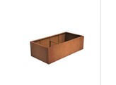 Carrez   2000 x 1000 x 400 CorTen 2mm