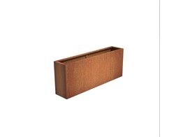 Carrez   800 x 400 x 800 CorTen 2mm