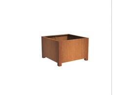 Carrez avec pieds 1200 x 1200 x 800 CorTen 2mm